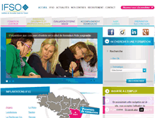 Tablet Screenshot of ifso-asso.org